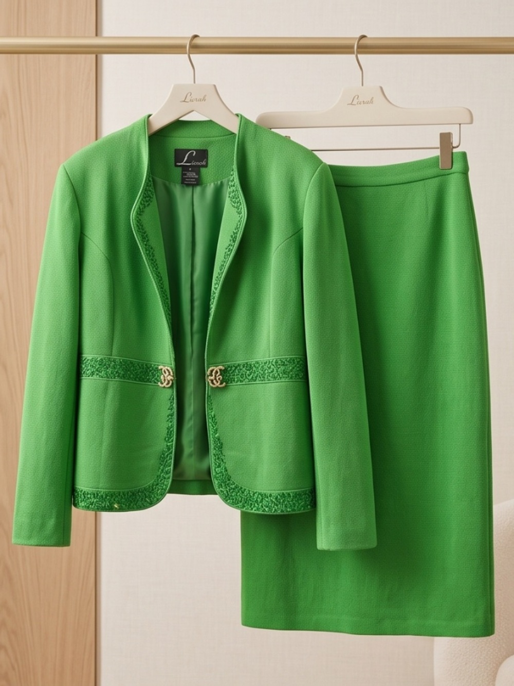 Kelly Green Knit